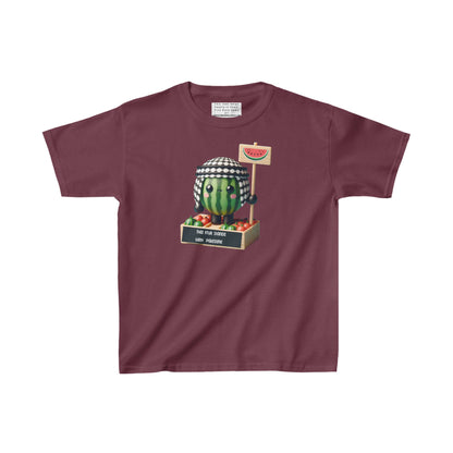 Kids "This fruit stand with Palestine" WATERMELON Heavy Cotton™ Tee