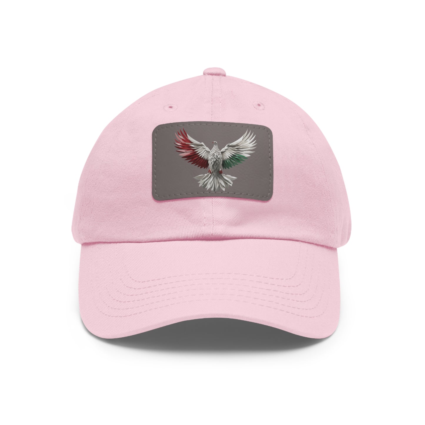 Dad Hat with Leather Patch, Unisex, free bird, Palestine, Resist, Arabic, Support the Cause in Style, Keffiyeh, Resistance, Free Palestine