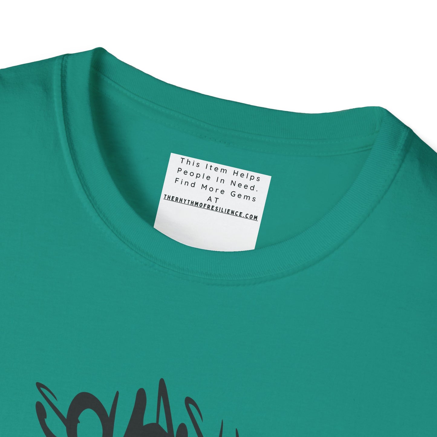 Squash The Stigma. Mental Health Awareness Unisex Softstyle T-Shirt