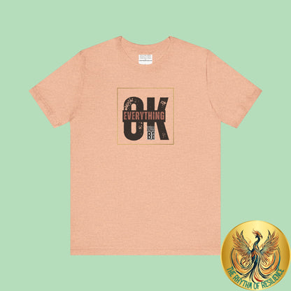 Everything Will Be ok Unisex Jersey Short Sleeve Tee-mental health awareness month