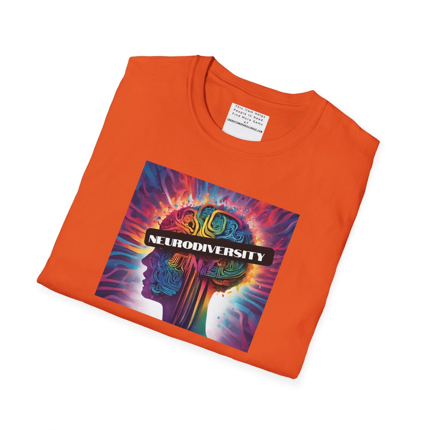 Neurodiversity Unisex Softstyle T-Shirt