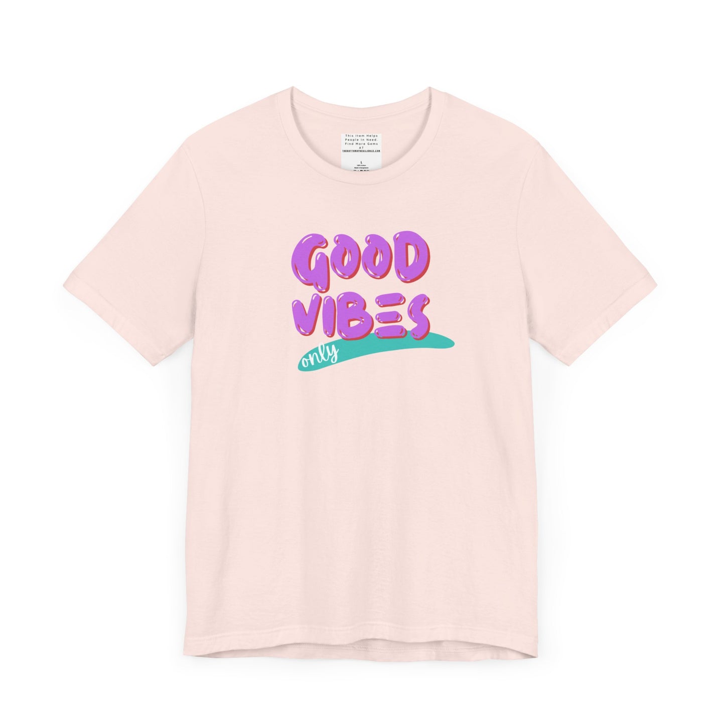 good vibes Unisex Jersey Short Sleeve Tee-mental health awareness month