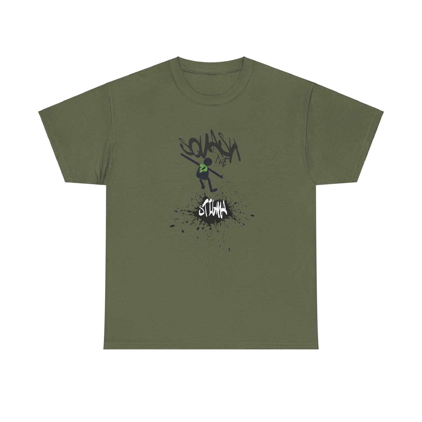 squash the stigma Unisex Heavy Cotton Tee