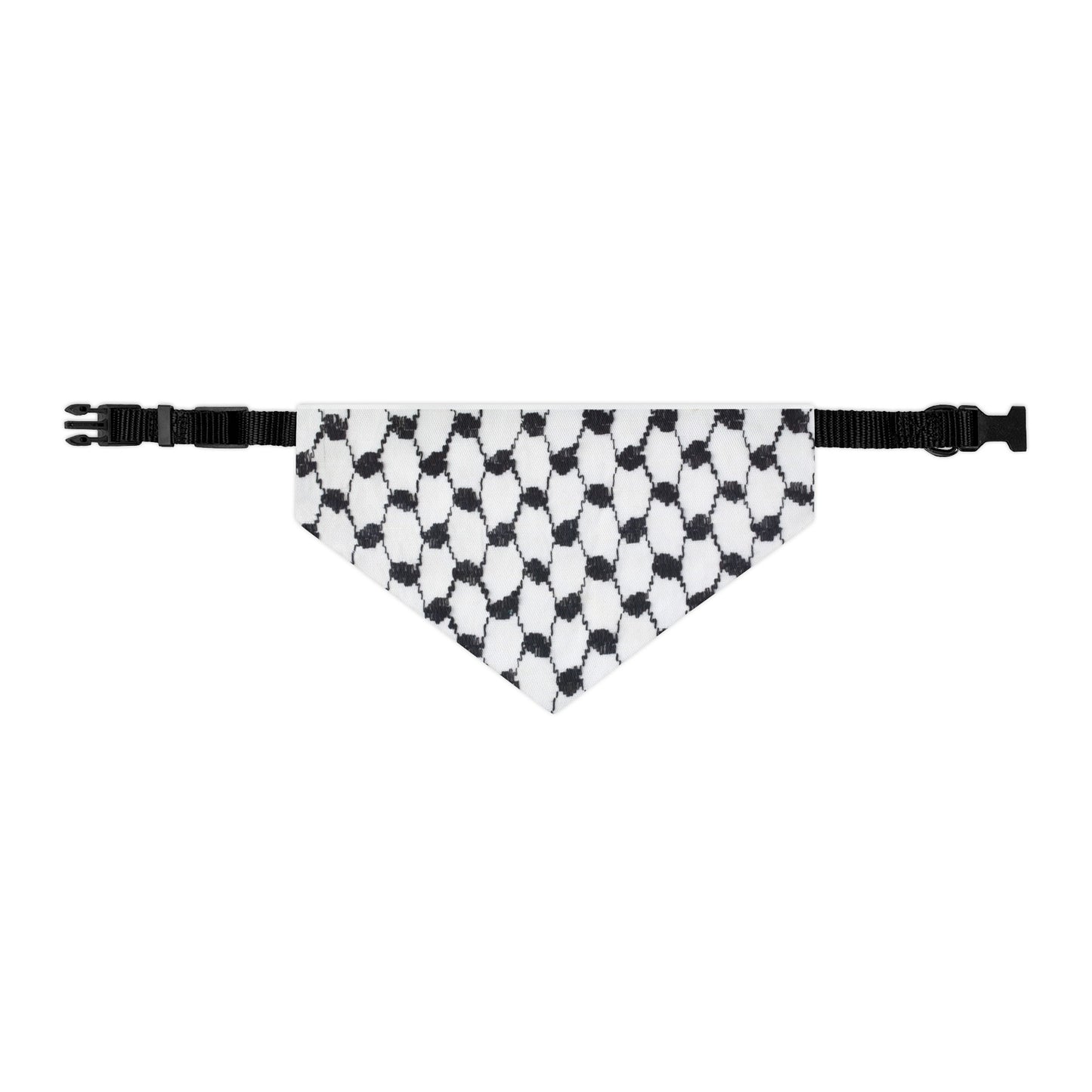 Pet Bandana Collar keffiyeh print