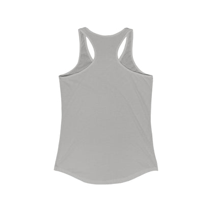 Free Palestine coordinates  Women's Ideal Racerback Tank