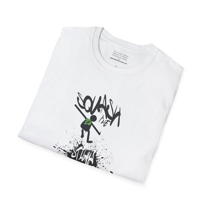 Squash The Stigma. Mental Health Awareness Unisex Softstyle T-Shirt