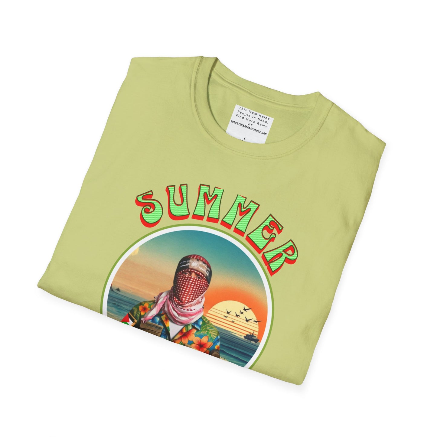 Summer vibes  Unisex Softstyle T-Shirt