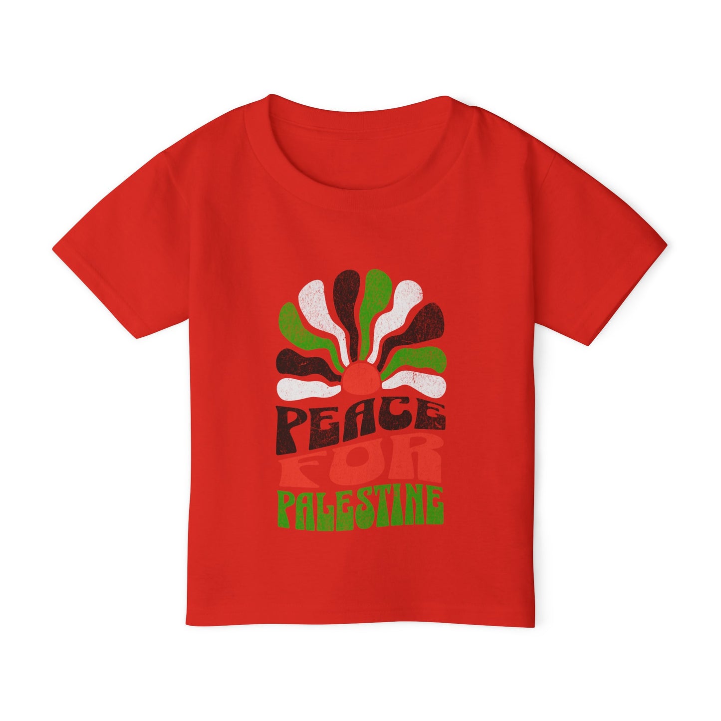 Peace For Palestine Heavy Cotton™ Toddler T-shirt