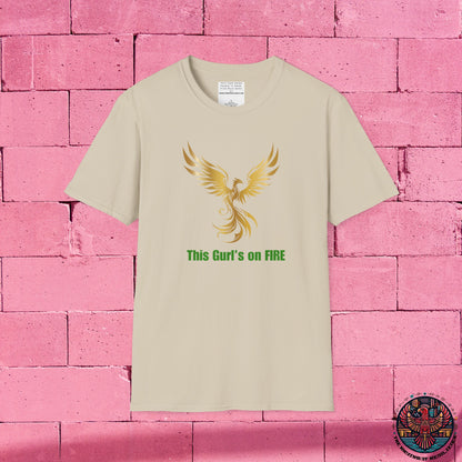 This Gurls on fire unisex Softstyle T-Shirt