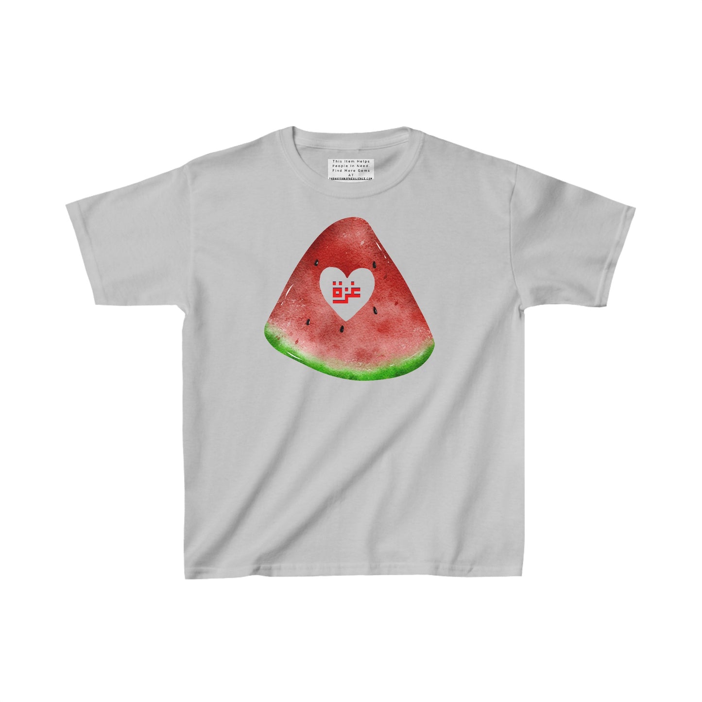 Kids watermelon Gaza shirt Heavy Cotton™ Tee