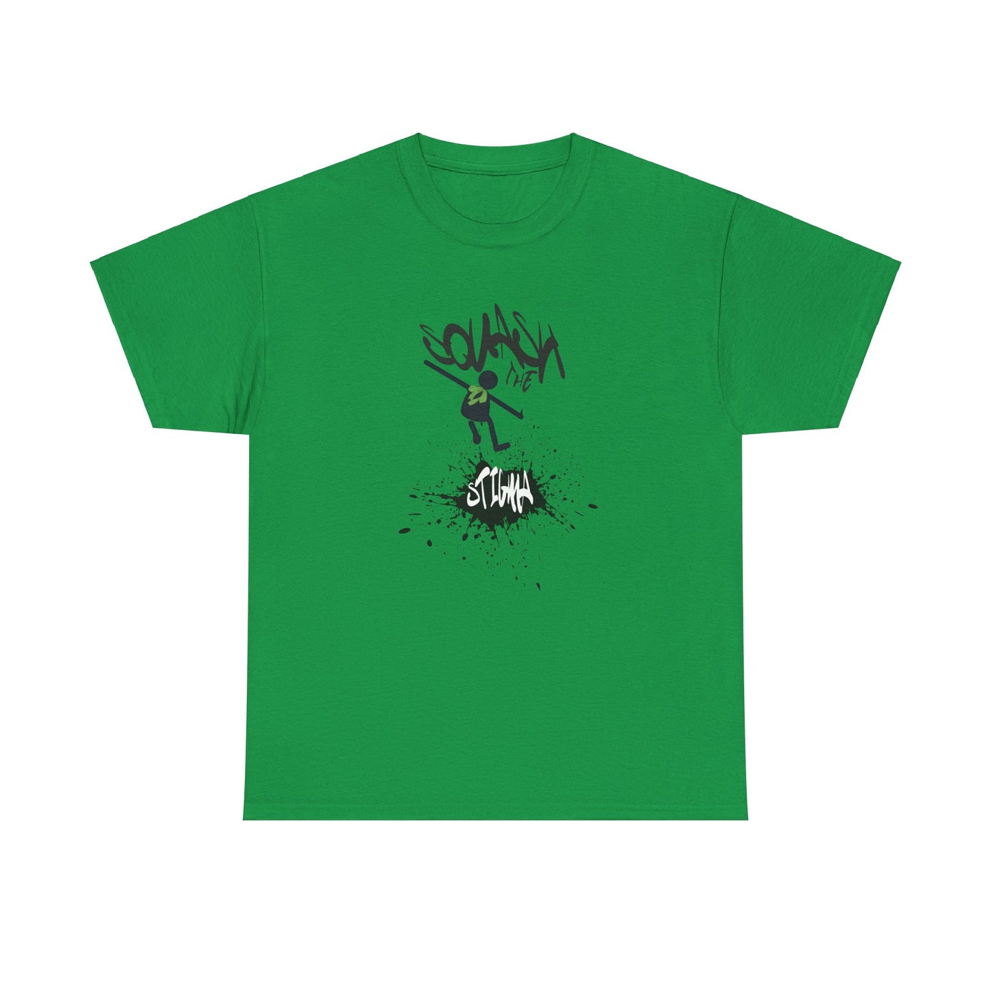 squash the stigma Unisex Heavy Cotton Tee