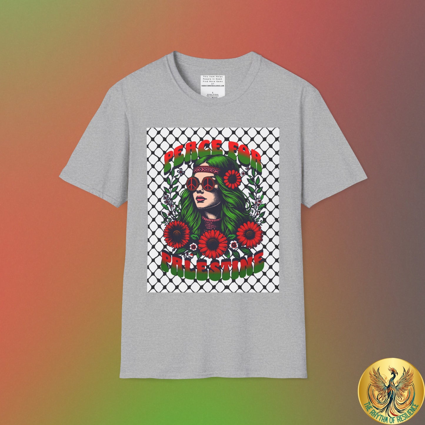 Peace for Palestine Unisex Softstyle T-Shirt