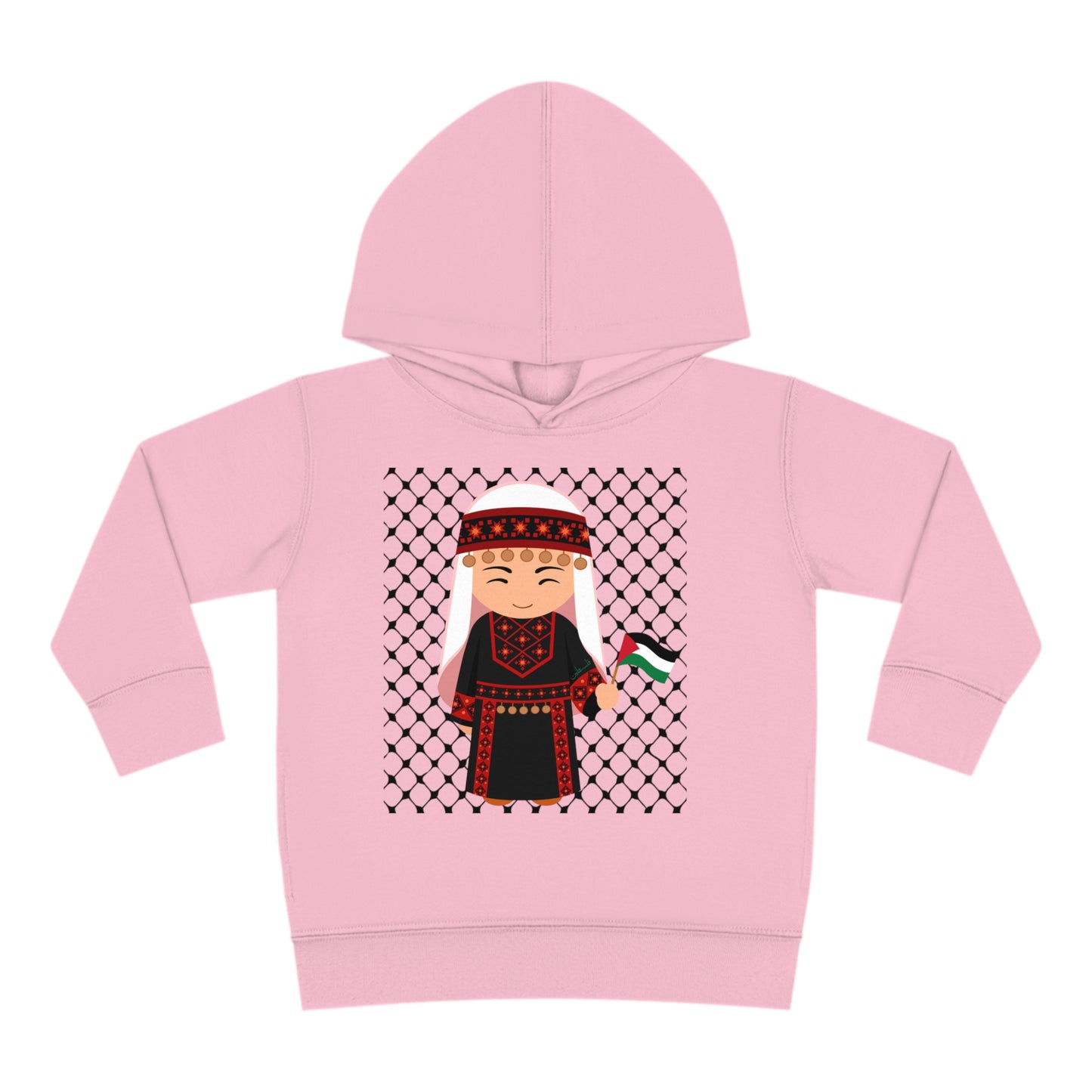 Palestine Toddler Pullover Fleece Hoodie