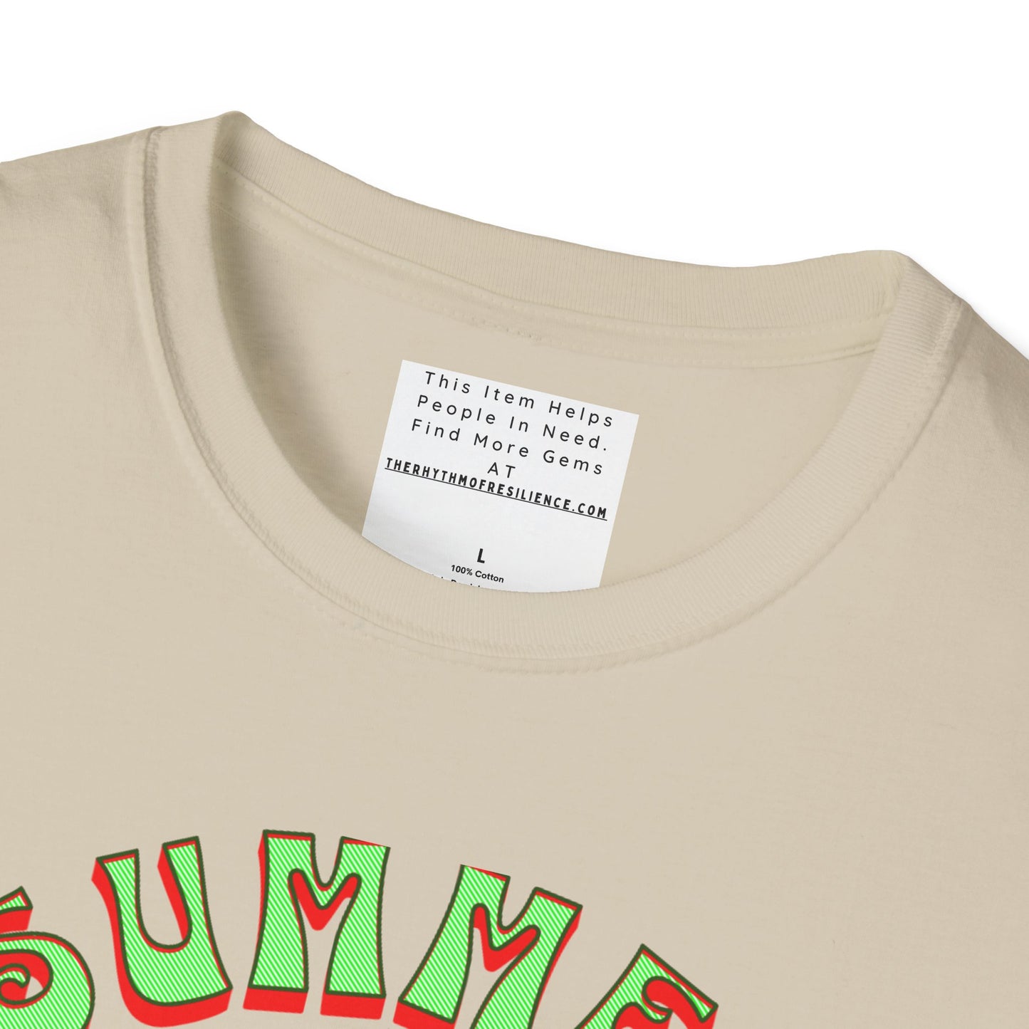 Summer vibes  Unisex Softstyle T-Shirt