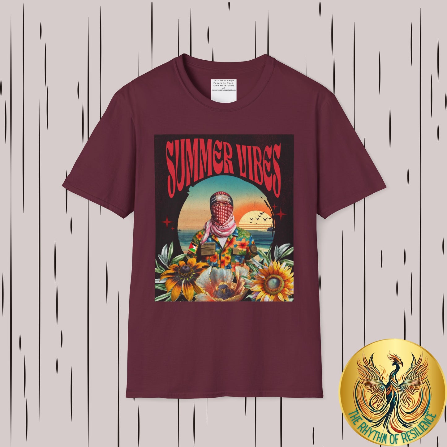 Summer vibes  Unisex Softstyle T-Shirt