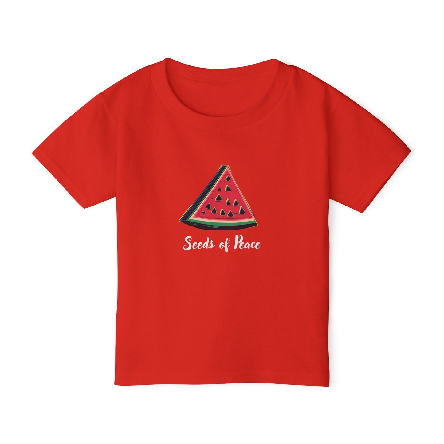 Watermelon Palestine seeds of peace, Palestine flag Heavy Cotton™ Toddler T-shirt 2T-6T
