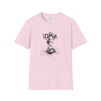 Squash The Stigma. Mental Health Awareness Unisex Softstyle T-Shirt