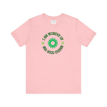I AM Worthy u nisex Jersey Short Sleeve Tee-mental health awareness month