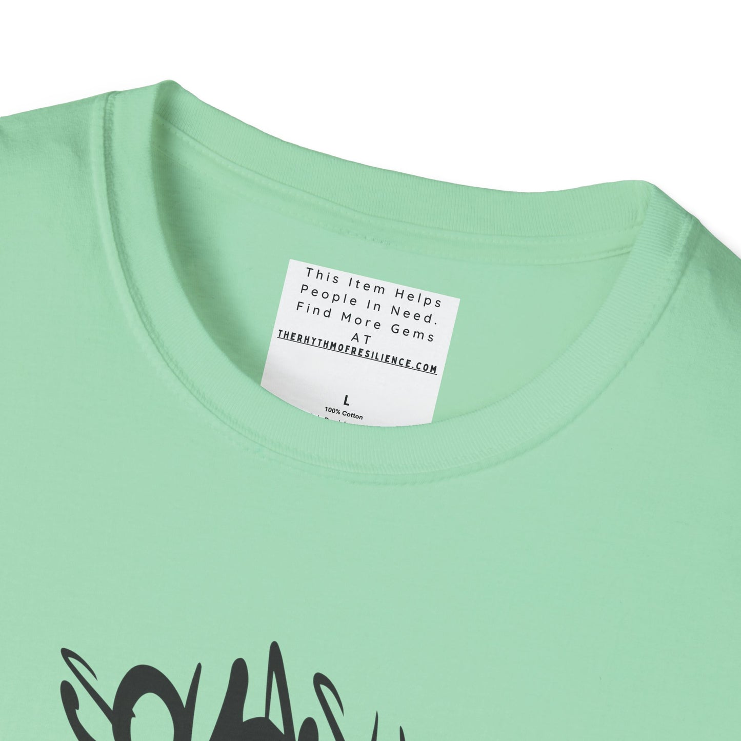 Squash The Stigma. Mental Health Awareness Unisex Softstyle T-Shirt