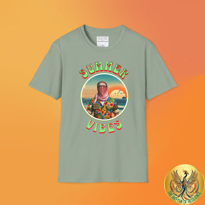 Summer vibes  Unisex Softstyle T-Shirt