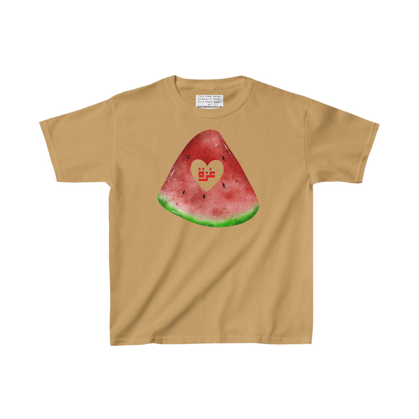 Kids watermelon Gaza shirt Heavy Cotton™ Tee