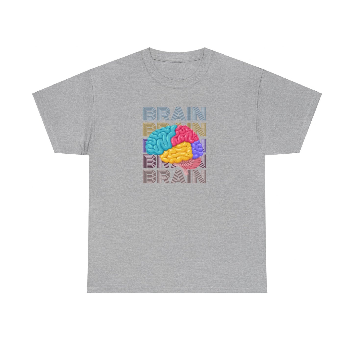 Brain Unisex Heavy Cotton Tee