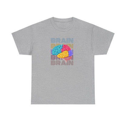 Brain Unisex Heavy Cotton Tee