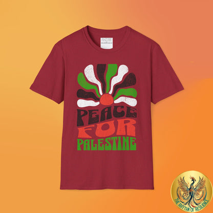 Peace for Palestine Unisex Softstyle T-Shirt