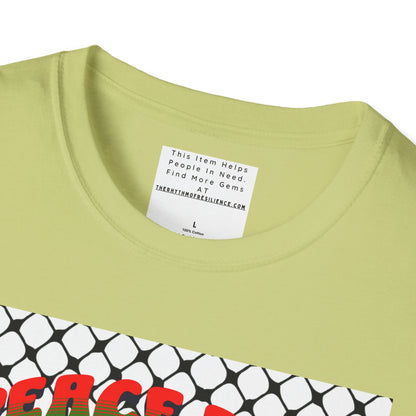 Peace for Palestine Unisex Softstyle T-Shirt