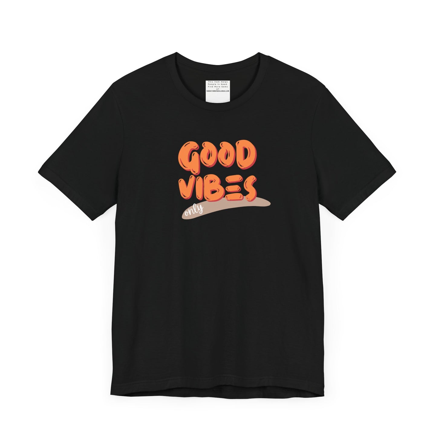 good vibes Unisex Jersey Short Sleeve Tee-mental health awareness month