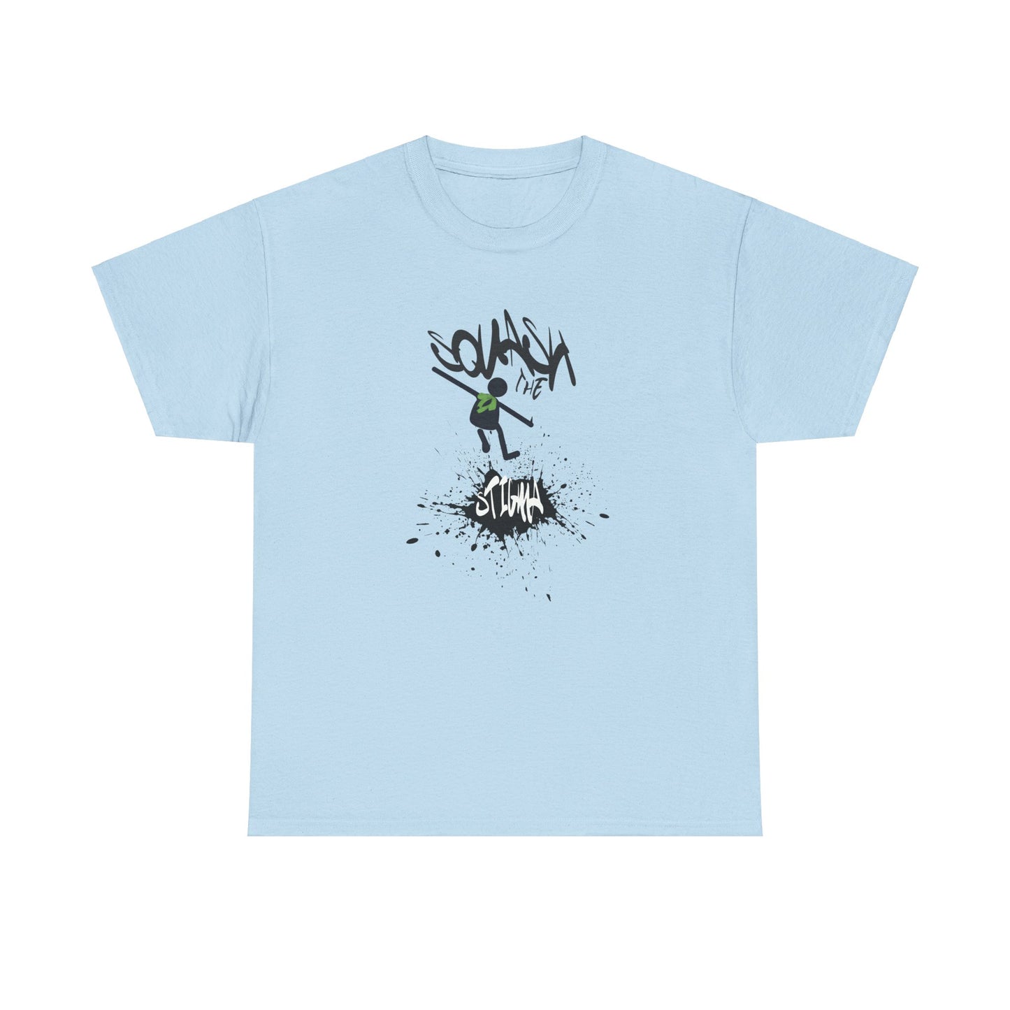 squash the stigma Unisex Heavy Cotton Tee