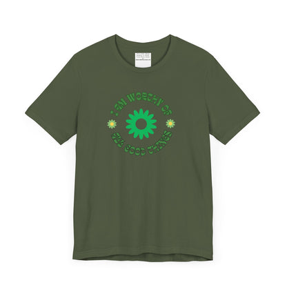 I AM Worthy u nisex Jersey Short Sleeve Tee-mental health awareness month