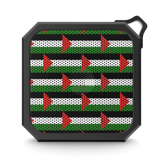 Outdoor Bluetooth Speaker. Palestine flag Pattern