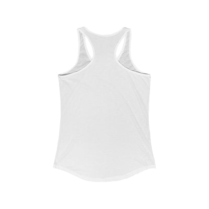 capable, confident, worth -Empowered and Unapologetic Women's Ideal Racerback Tank - Celebrating Self-Care, Self-Love, and Neurodiversity