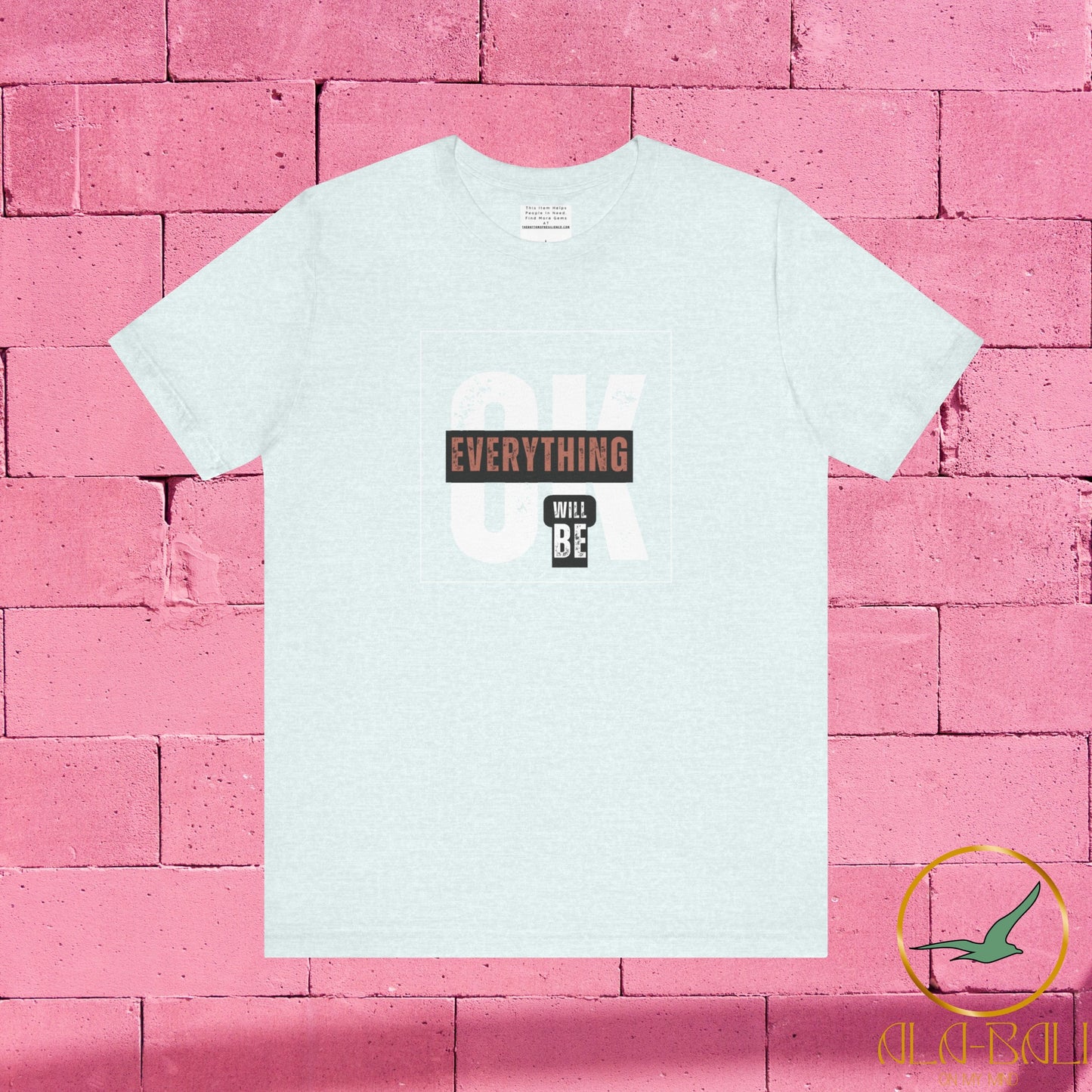 Everything will be ok Unisex Jersey Short Sleeve Tee-mental health awareness month
