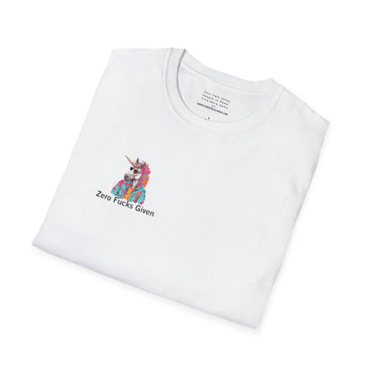 Zero Fs Given Unisex Softstyle T-Shirt