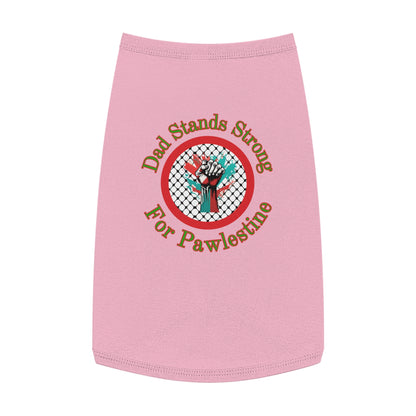 Dad Stands Strong Pet Tank Top