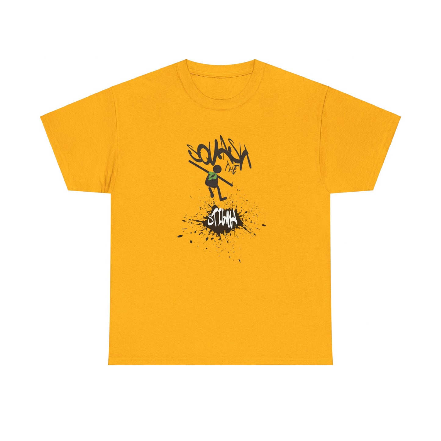 squash the stigma Unisex Heavy Cotton Tee