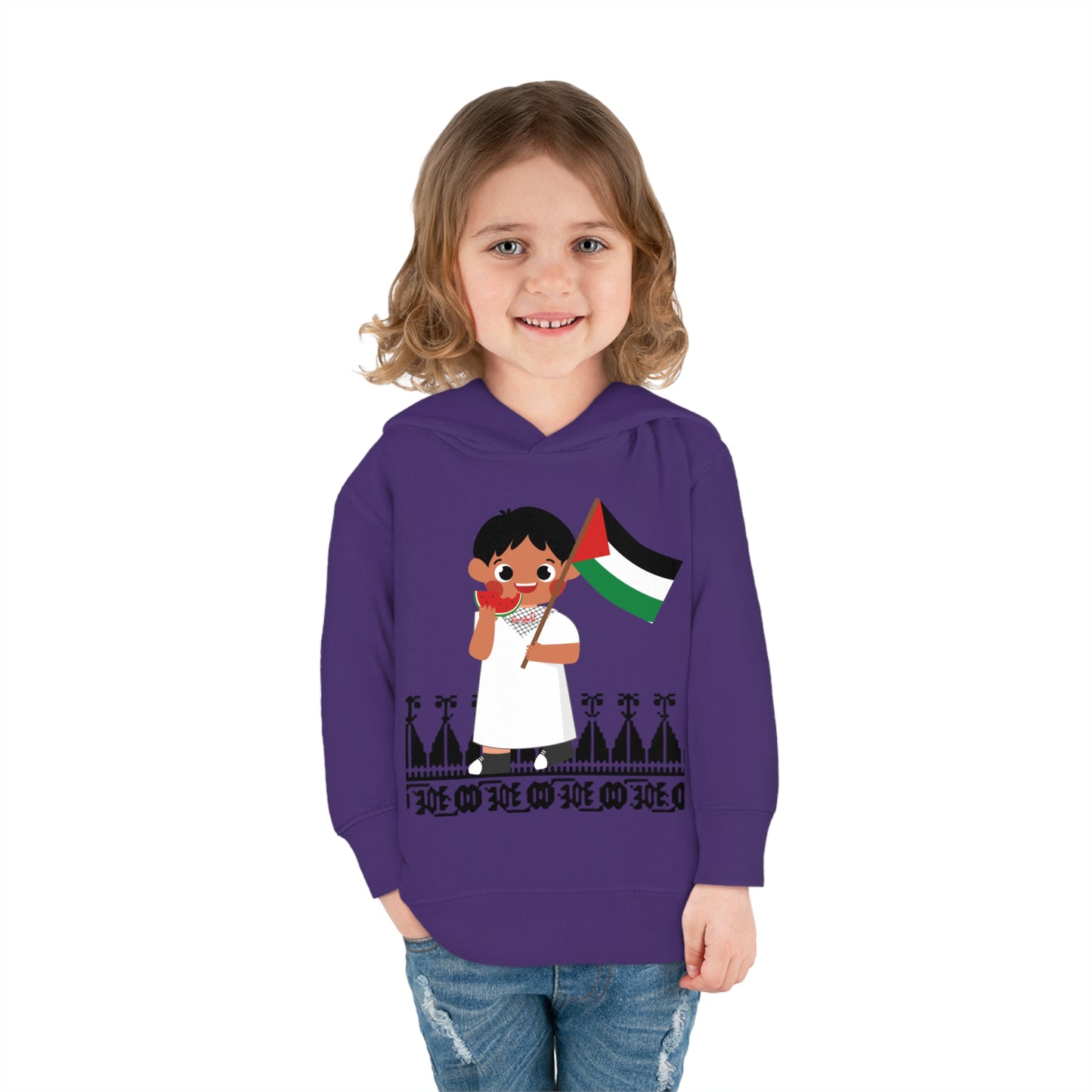 Toddler Pullover Fleece Hoodie
