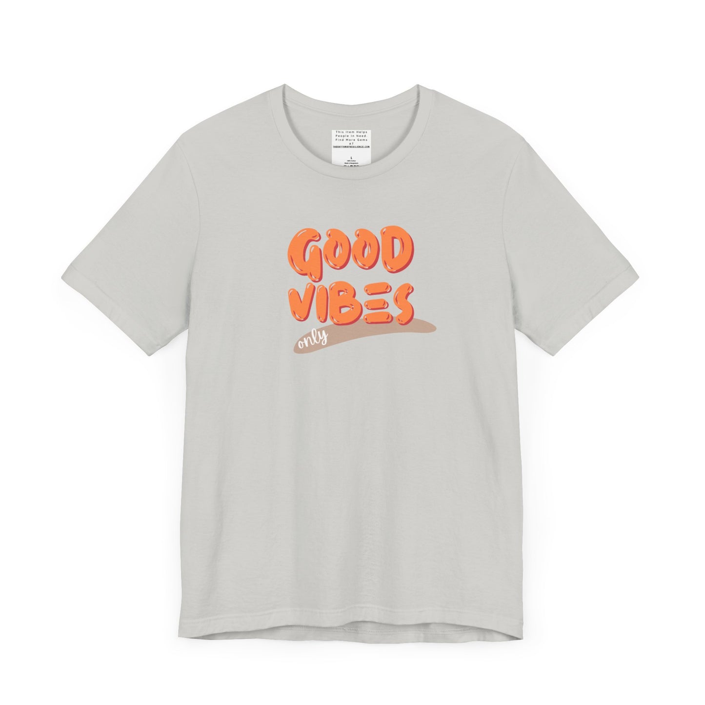 good vibes Unisex Jersey Short Sleeve Tee-mental health awareness month