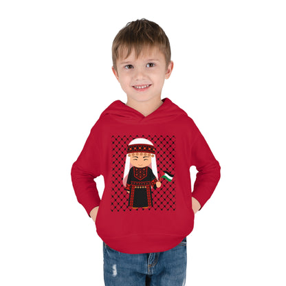 Palestine Toddler Pullover Fleece Hoodie