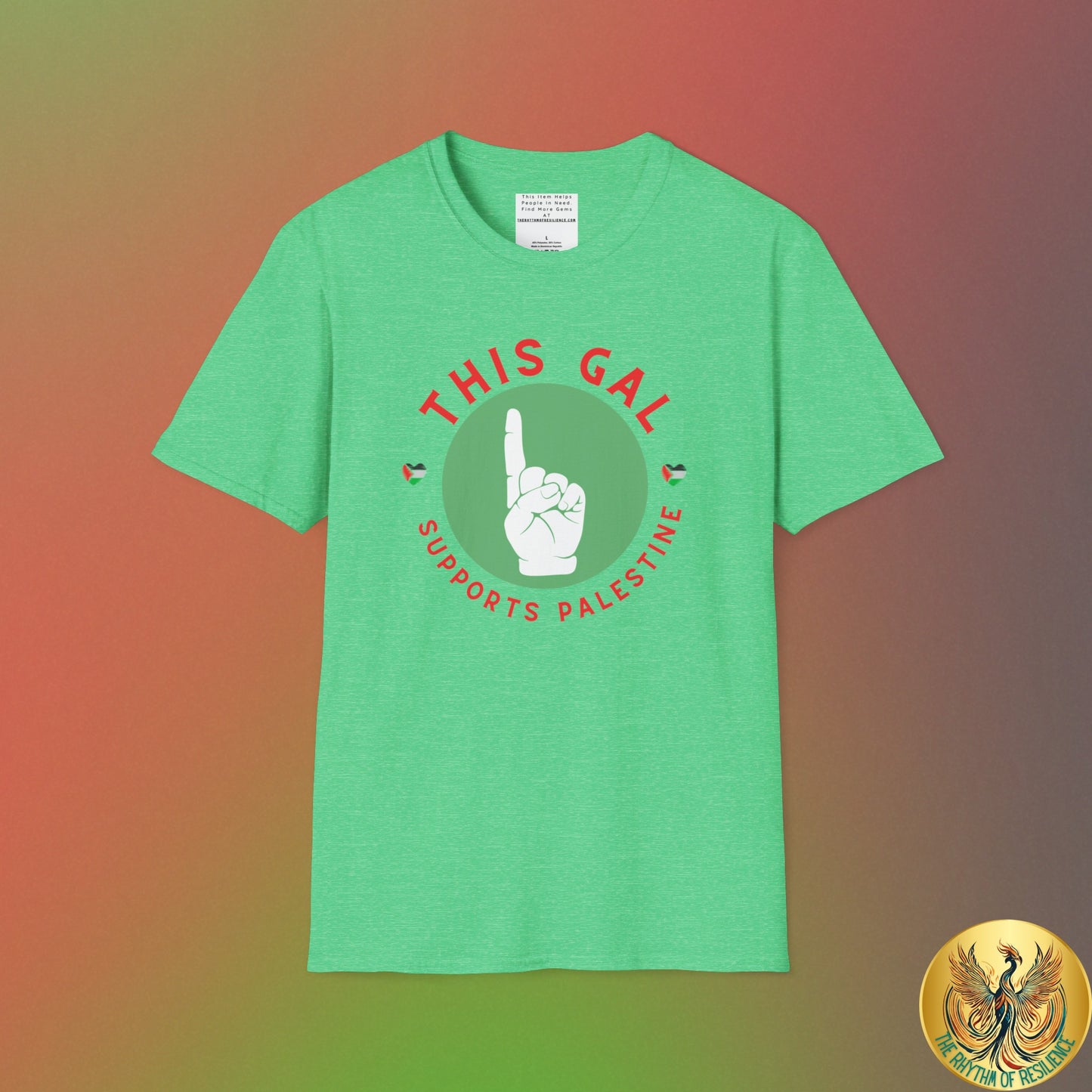 This Gal supporter Palestine Unisex Softstyle T-Shirt