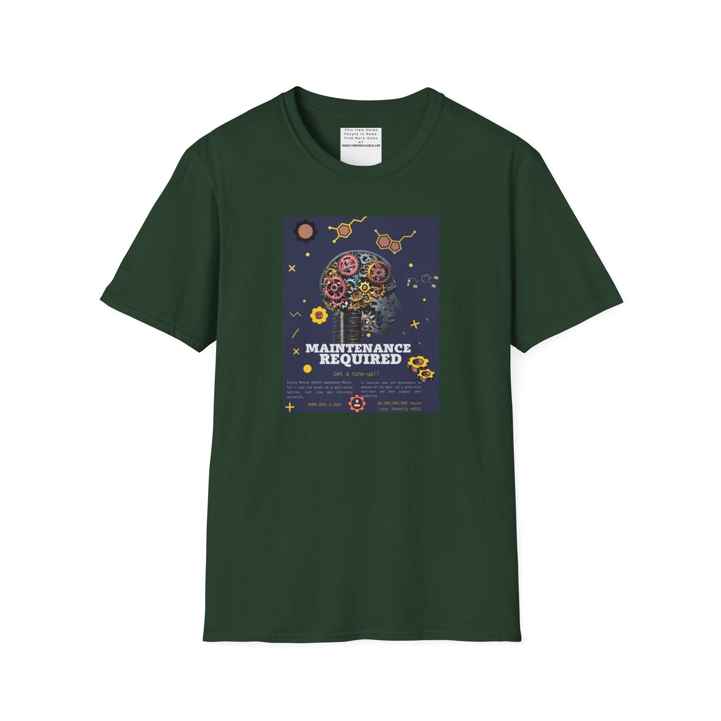 Maintain required Unisex Softstyle T-Shirt