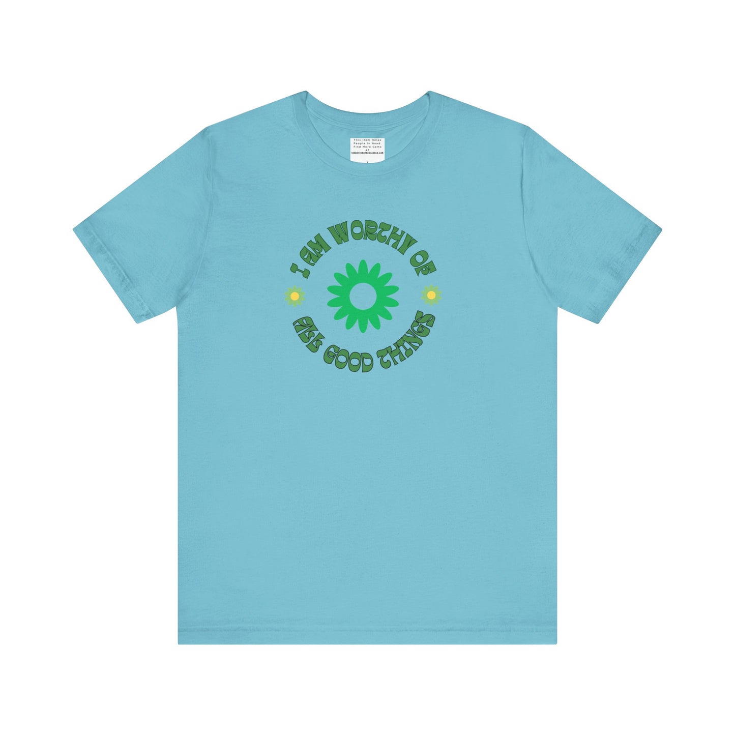 I AM Worthy u nisex Jersey Short Sleeve Tee-mental health awareness month