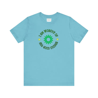 I AM Worthy u nisex Jersey Short Sleeve Tee-mental health awareness month