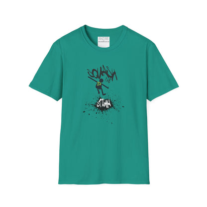 Squash The Stigma. Mental Health Awareness Unisex Softstyle T-Shirt