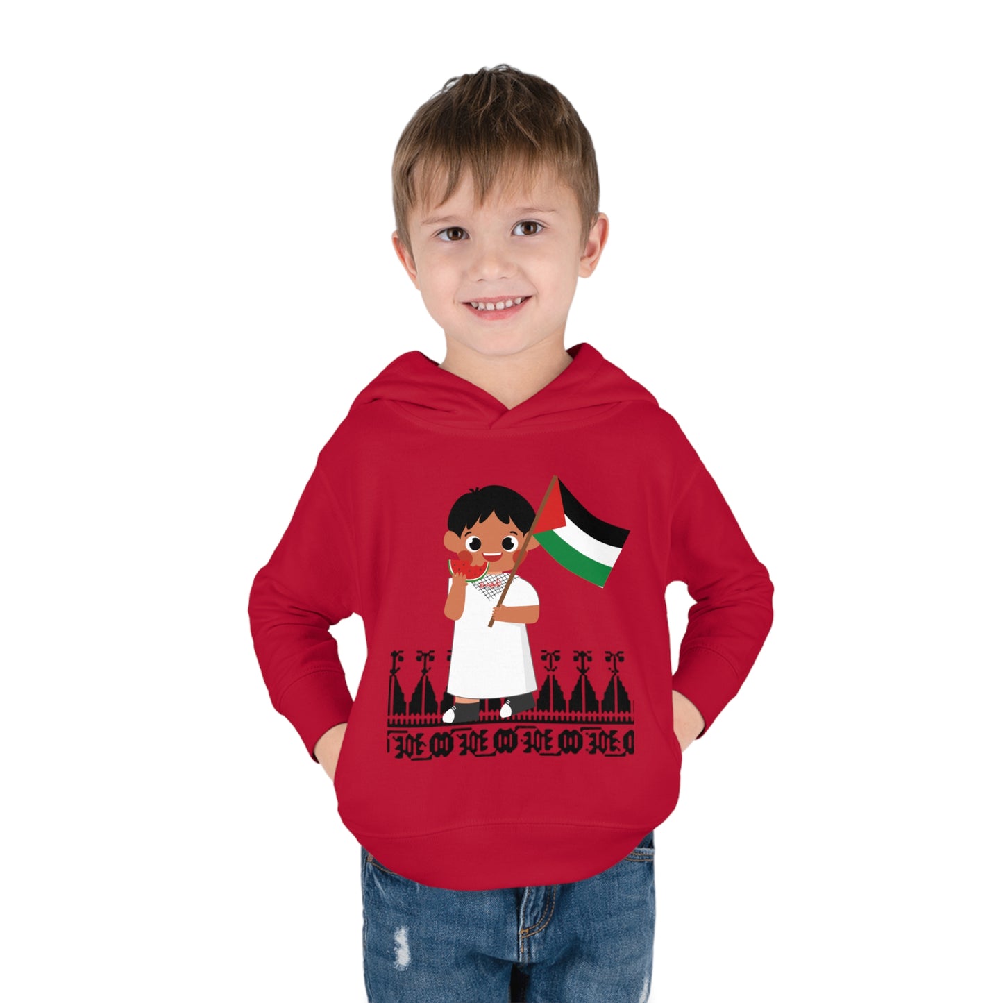 Toddler Pullover Fleece Hoodie