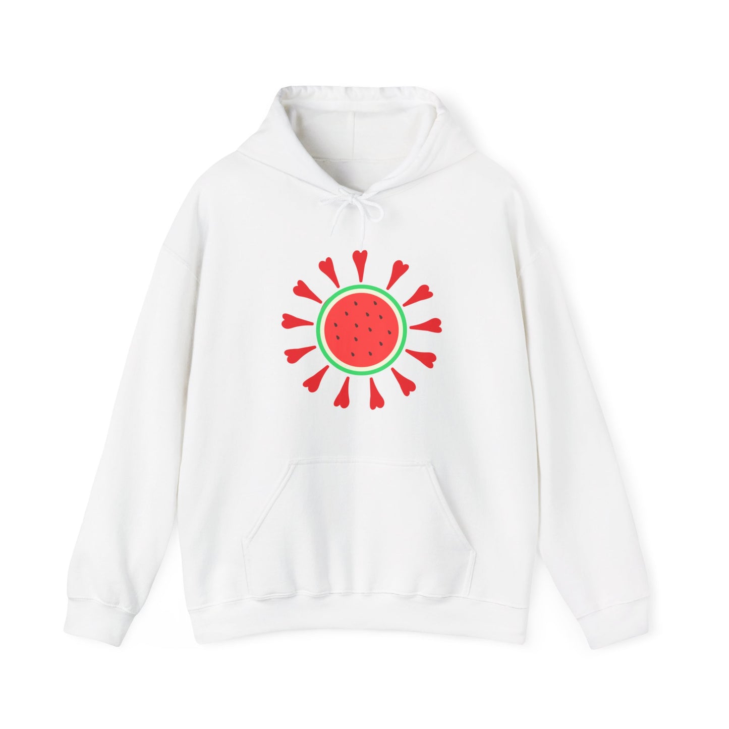 Watermelon Love  Palestine Spring Unisex Heavy Blend™ Hooded Sweatshirt