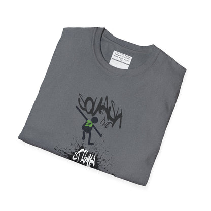 Squash The Stigma. Mental Health Awareness Unisex Softstyle T-Shirt
