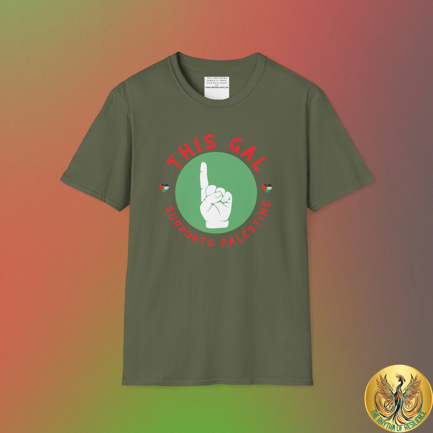 This Gal supporter Palestine Unisex Softstyle T-Shirt